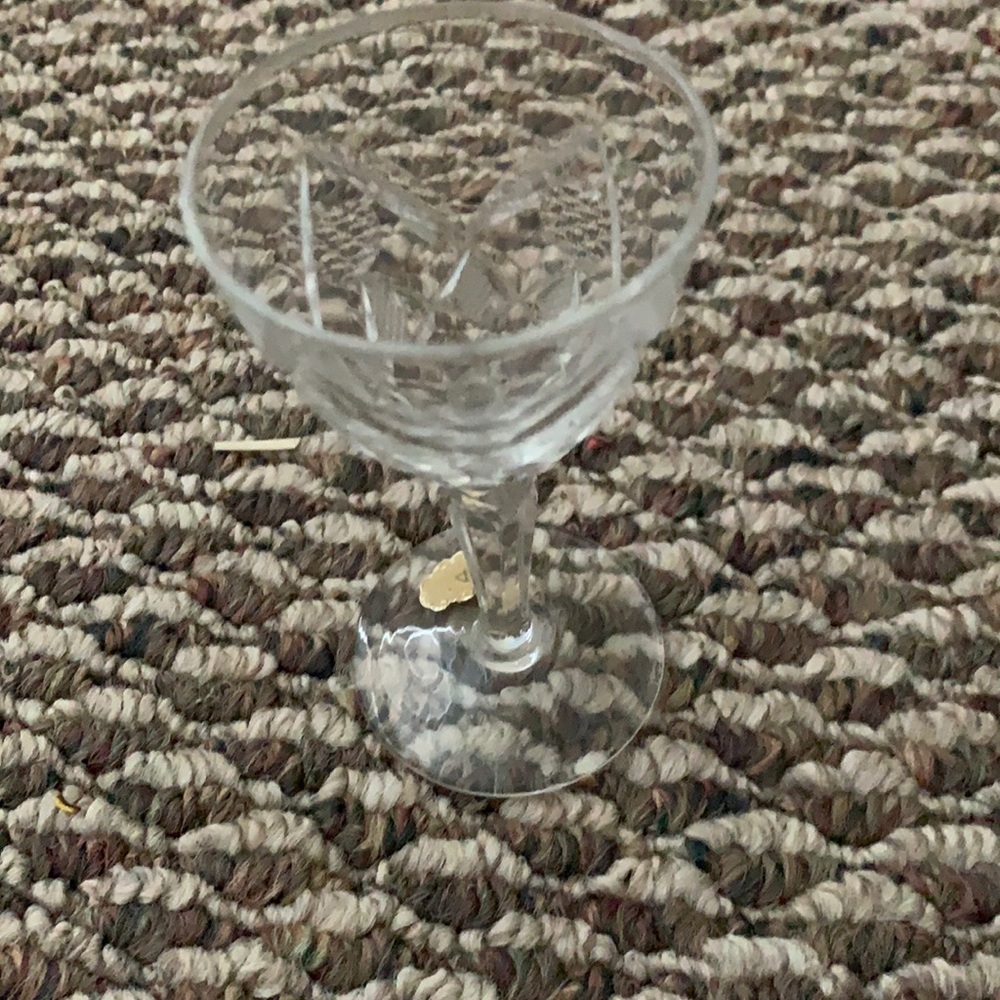 Vintage Crystal Cordial Glasses